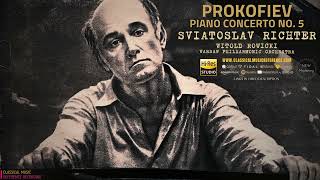 Prokofiev Piano Concerto No 5 in G Major Op 55 reference recording Sviatoslav Richter  1959 [upl. by Gorden]