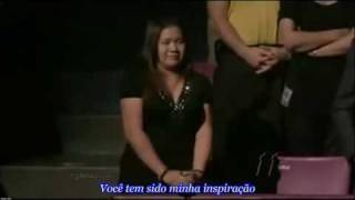 Charice Pempengco e Celine Dion Dueto Because You Loved Me Traduzido em Portugues [upl. by Adyl]