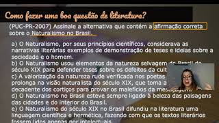 Questões NaturalismoRealismo no Brasil [upl. by Tnerb150]