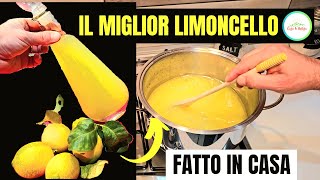 Come Fare Il Miglior Limoncello Fatto In Casa [upl. by Gnem396]