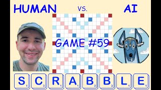 Ultimate Scrabble battle Grandmaster vs AI Game 59 [upl. by Llecrad503]