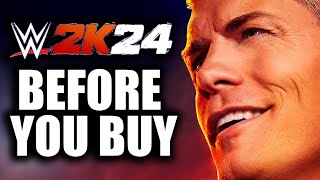 WWE 2K24  15 NEW Things You Need To Know Before You Buy [upl. by Wilden]