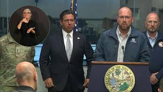 WATCH LIVE Governor DeSantis delivers news conference on Hurricane Milton [upl. by Vladimar]