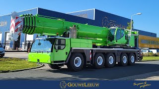 LIEBHERR LTM 11605 READY FOR EXPORT FOR AUSTRALIA AFTER THOROUGH CLEANING AND SPRAY PAINTING [upl. by Aciraa]