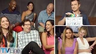 Brooklyn NineNine Doctor Who Riverdale amp More  ComicCon 2018 Highlights amp Outtakes  TVLine [upl. by Kynthia]