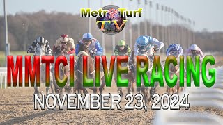 23 November 2024  Philippines Horse Racing Live  Metro Manila Turf Club Inc [upl. by Africah]