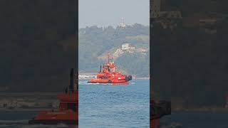 Remolcadores en acción vigo tug [upl. by Werdnaed]