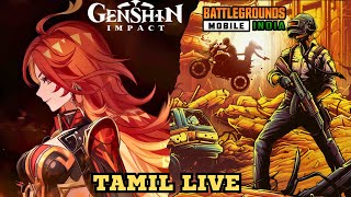 coop Genshin impact  BGMI Tamil live  tamillivestream genshinimpacttamil [upl. by Tteve]