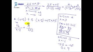 Kısmi integral alma yöntemleri bölüm 3 Basit kesirlere ayırma  Matematik Dersleri [upl. by Notelrahc696]