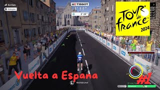 Tour de France 2024  Vuelta a Espana 1  Vuelta Sieg mit Enric Mas [upl. by Ikila423]