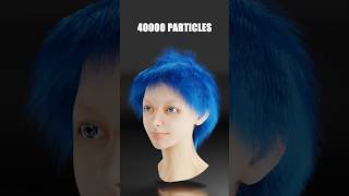 Blender Hair  Lets keep going Up blender 3D hairsimulation animation [upl. by Vernen]