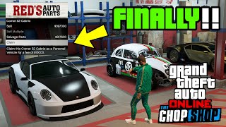 GTA 5  Claim Feature is FINALLY Here  Salvage Yard Vehicle Robberies [upl. by Zilef]