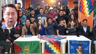 Bolivia Juventudes se pronuncia por Ataques de Luis Arce y Ministros [upl. by Kutzer]