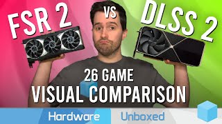 Nvidias DLSS 2 vs AMDs FSR 2 in 26 Games Which Looks Better  The Ultimate Analysis [upl. by Natanoj]