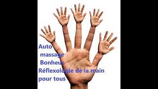 Auto massage des mains relaxant réflexologie palmaire [upl. by Maguire]