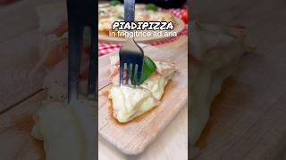 Piadipizza facilissima in friggitrice ad aria 🍕😋 piadine ricette [upl. by Anilrahc]