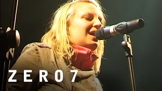 Zero 7 Feat Sia  Distractions The Big Chill Festival 2001 [upl. by Jeremiah]