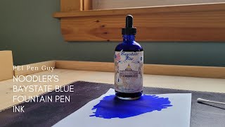 Is Noodlers Baystate Blue A Good Ink For Kids No No Its Not [upl. by Madel]