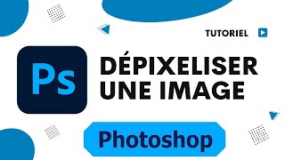 Comment depixeliser une image sur photoshop [upl. by Richia]