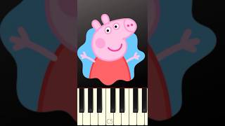 Peppa Pig Theme  EASY PIANO [upl. by Nanny]