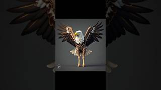 Countrys National Animals amp Birds🤯  Hybrid Creatures🧬 shorts hybrids [upl. by Novah]