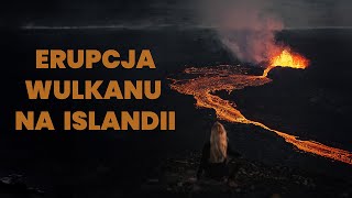 Niesamowita ERUPCJA WULKANU na Islandii 🌋 [upl. by Horan]