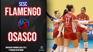 Sesc Flamengo x Osasco  Melhores Momentos  SFV 2021 [upl. by Anisamot946]