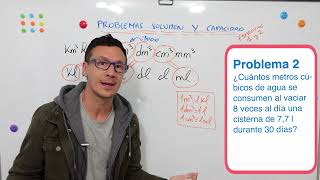 Problemas unidades Volumen y Capacidad  Ejercicios 1 y 2 [upl. by Davie]