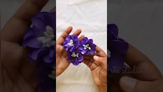 Foam flower hairband shorts diy trendingytshort bowmaking [upl. by Enigroeg661]