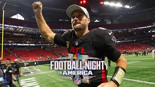 Atlanta Falcons Cousins details playing vs Zimmers defense  FNIA  NFL on NBC FULL INTERVIEW [upl. by Ettegirb]