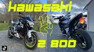 PRÉSENTATION DE MON Z800 AVANTAPRÈS [upl. by Anilrahc]