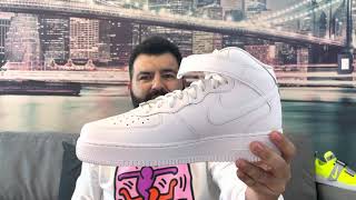 Nike Air Force 1 Mid 07 el mejor lienzo en blanco que se ha creado jamás sneakers custom [upl. by Sherman]