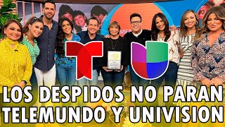 😱Los DESPIDOS NO PARAN en Telemundo y Univision NUEVA y DURA SACUDIDA [upl. by Columbyne]