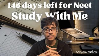 144 days left for Neet 2025  study with me 3 hours [upl. by Coad214]