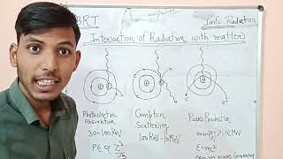 interaction of radiation with matter  coherent  Photoelectric  compton  pair production [upl. by Ellswerth]