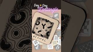 ⚛️ DayDayZentangle  VERMAL DDZ ekodraw ecoczt zentanglelalala shorts 241024 [upl. by Love]