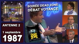 LES DOSSIERS DE LÉCRAN  DÉBAT SUR LA VOYANCE  DEAD ZONE Alain Jérôme  ANTENNE 2  01091987 [upl. by Anem398]