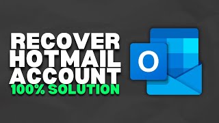 How To Recover Hotmail Account  2023 Easy [upl. by Trebron]