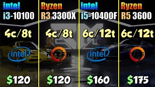 i310100 vs Ryzen 3 3300X vs i510400F vs Ryzen 5 3600  Best Cheap CPU for Gaming 2020 [upl. by Earl]