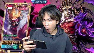 REVIEW SKIN LEGEND FRANCO TANPA MENGELUARKAN DIAMOND SATU PUN  Mobile legends [upl. by Nyladnarb89]