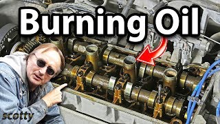 How to Fix a Car Engine that Burns Oil for 10 Bucks [upl. by Crowell]