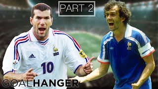 Zidane v Platini  Who is Better  Part 2  Goalhanger [upl. by Nylavad733]