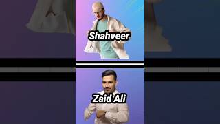 Shaveer Jafry VS Zaid Ali T Vlogs  Top 5 Pakistani Youtubers vlog gaming pets youtuber shorts [upl. by Notgnillew641]