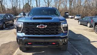 2024 Chevrolet Silverado 2500 ZR2 Lakeshore Blue Walk Around Video [upl. by Persis]