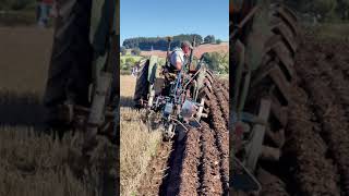 Fordson tractor and ransomes plough at Southwell match [upl. by Hayton902]