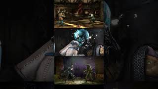 MK9 vs MKX vs MK11 vs MK1  Kitana XRays amp Fatal Blows Comparison Reupload with MK9 shorts [upl. by Silden]