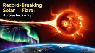 Biggest solar flare since 2017 erupts from sun and Earth is in the firing line [upl. by Stanly]