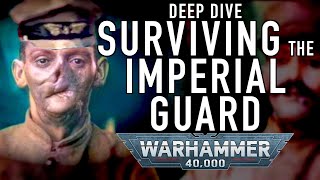 Imperial Guard Deep Dive  Life of a Guardsman in Warhammer 40K gamesworkshop wh40k [upl. by Notpmah]