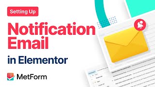 How to Set up Admin Notification Email using MetForm [upl. by Zollie]