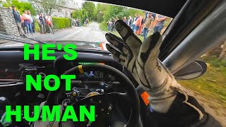 Best⚡Helmet Cam Video Jack☘️Newman at Chimay Escort Rally Belgium [upl. by Aitat]